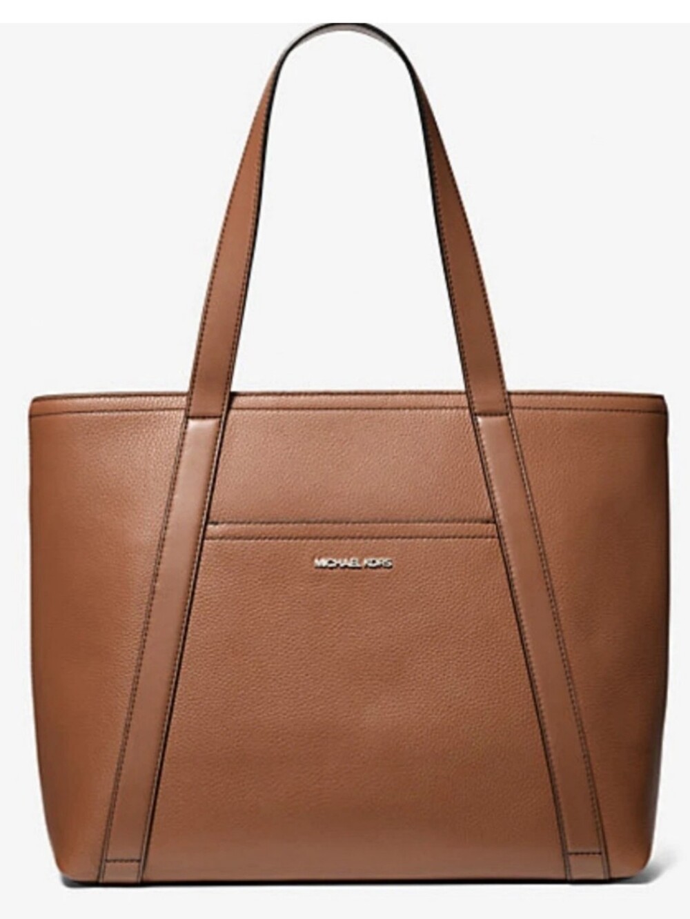 Michael Kors Brown Leather Tote Bag